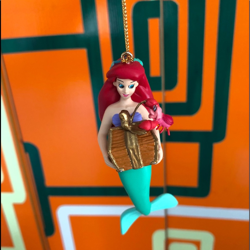 Vintage Disney Little Mermaid Christmas Ornament